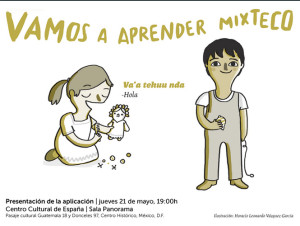 Presentación de la aplicación VAMOS A APRENDER MIXTECO